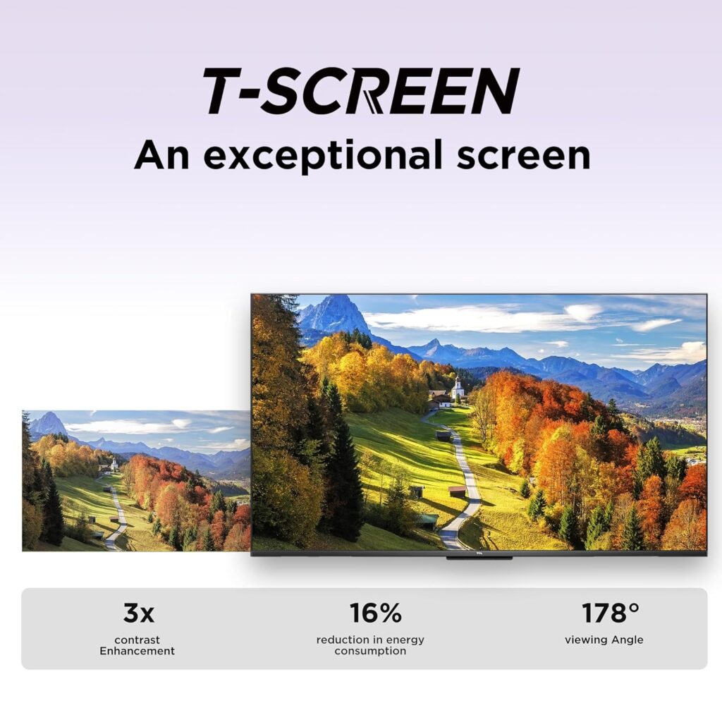 TCL 101 cm Mettalic Bezel