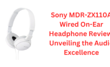 Sony MDR-ZX110A Wired On-Ear Headphone