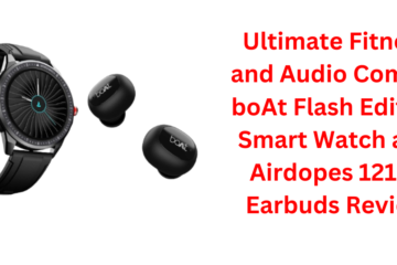 boAt Flash Edition Smart Watch and Airdopes 121v2 Earbuds