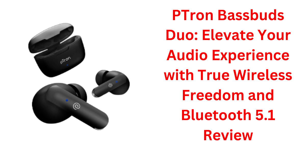 pTron Bassbuds Duo in-Ear