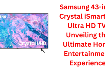 Samsung 108 cm (43 inches) Crystal iSmart 4K Ultra HD