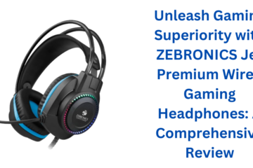 ZEBRONICS Jet Premium Wired Gaming On Ear Headphone