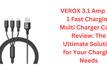 VEROX 3.1 Amp 3 in 1 Fast Charging
