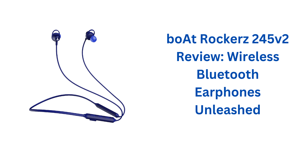 boAt Rockerz 245v2 Bluetooth Wireless in Ear Earphones
