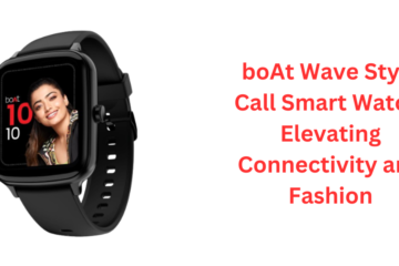 boAt Wave Style Call Smart Watch