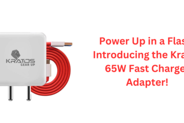 Power Up in a Flash: Introducing the Kratos 65W Fast Charger Adapter!