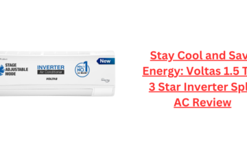 Stay Cool and Save Energy: Voltas 1.5 Ton 3 Star Inverter Split AC Review