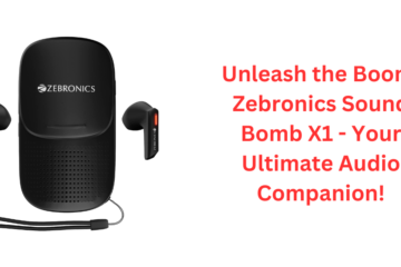 Unleash the Boom: Zebronics Sound Bomb X1 - Your Ultimate Audio Companion!