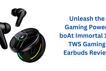 Unleash the Gaming Power: boAt Immortal 141 TWS Gaming Earbuds Review