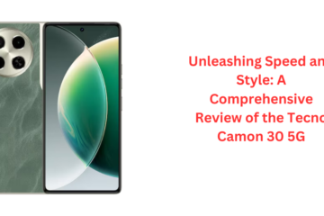 Unleashing Speed and Style: A Comprehensive Review of the Tecno Camon 30 5G