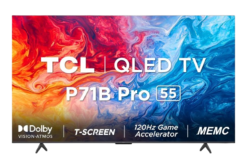 Experience Stunning Visuals: TCL 55-inch 4K Ultra HD Smart QLED Google TV Review